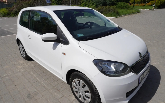 Skoda Citigo cena 17500 przebieg: 227000, rok produkcji 2017 z Katowice małe 596